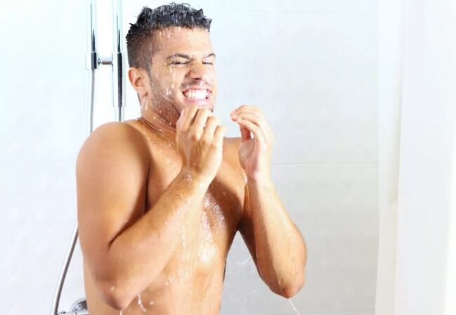 Ducha de comparación
