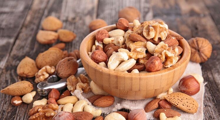 Frutos secos para mayor eficacia