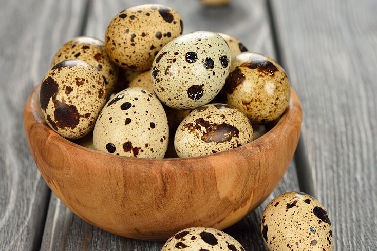 Los huevos de codorniz pueden mejorar la eficacia