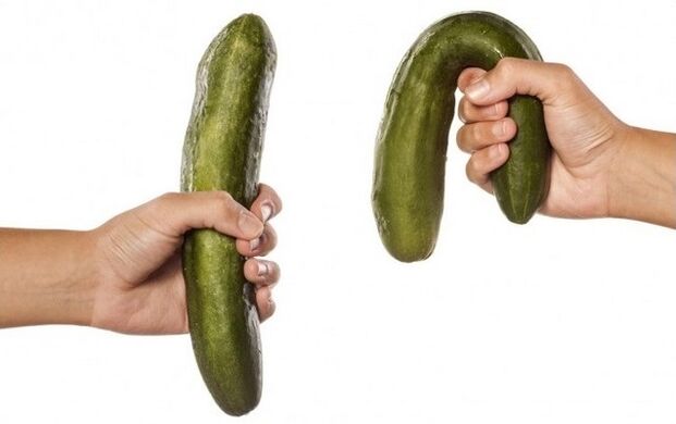 Tomemos como ejemplo el pepino, su potencia es fuerte y débil.